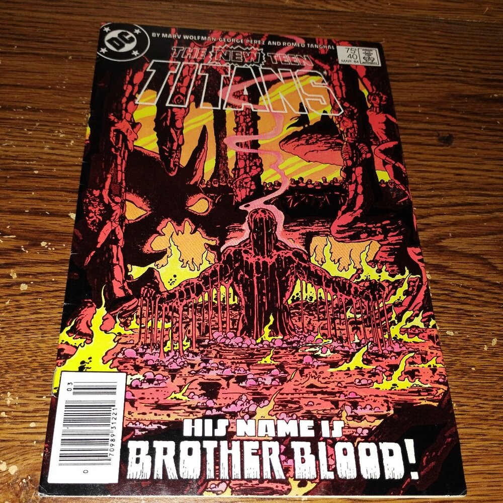 The New Teen Titans #40 (DC Comics, 1984) Newsstand
